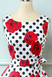 rosa vintage 1950-tallet kjole