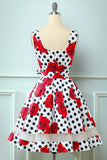 rosa vintage 1950-tallet kjole