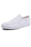 White Slip-on Light Weight Skate Sko