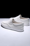 White Slip-on Light Weight Skate Sko