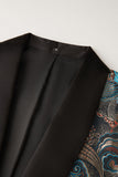 Floral sjal lapel menn Blazer