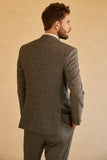 Grey Peak Lapel Bryllup menn Suit