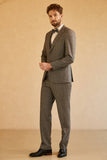 Grey Peak Lapel Bryllup menn Suit