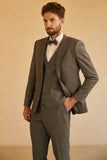 Grey Peak Lapel Bryllup menn Suit