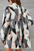 Load image into Gallery viewer, Hvit og rosa sjal Lapel Midi Faux Fur Shearling Coat
