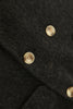 Load image into Gallery viewer, Black Peak Lapel Double Breasted Slim Fit Long Women Coat