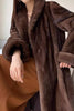 Load image into Gallery viewer, Kaffe Open Front Faux Fur Long Women Fluffy Coat