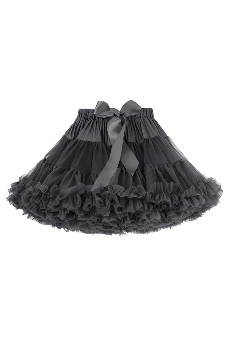 Load image into Gallery viewer, Rosa Ruffled Tutu Girl Skirt med Bowknot