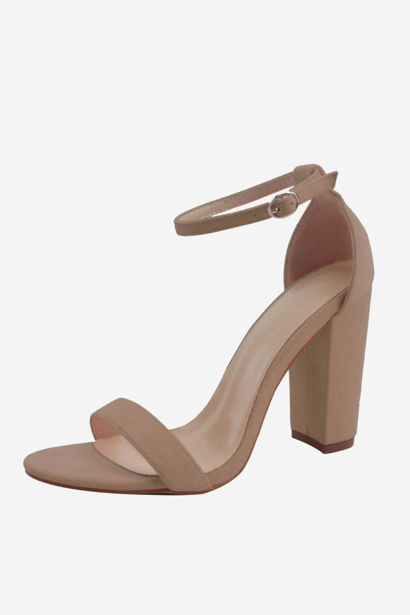 Load image into Gallery viewer, Chunky One Strap High Heel Sandaler