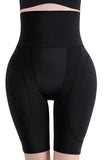 Svart lår Magekontroll Body Shapewear