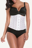 Svart blonder spenne midje kontroll shapewear