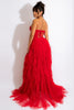 Load image into Gallery viewer, Tylle Sweetheart Black Prom kjole med Slit