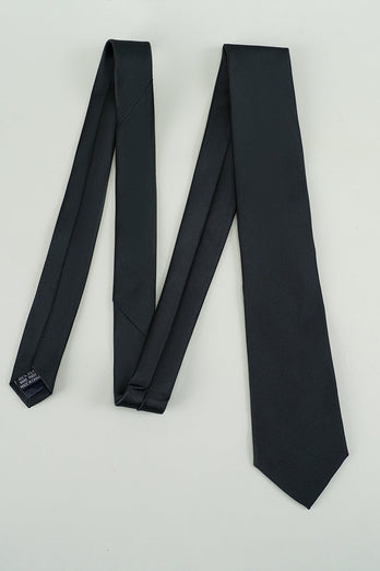 svart solid sateng fest slips