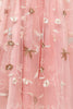 Load image into Gallery viewer, En linje firkantet hals rosa kjole fra 1950-tallet med halve ermer