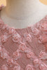 Load image into Gallery viewer, Tulle A Line Champagne Girl kjole med sløyfe