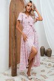 Rosa Floral Maxi Wrap Dress