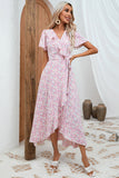 Rosa Floral Maxi Wrap Dress