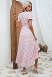 Rosa Floral Maxi Wrap Dress