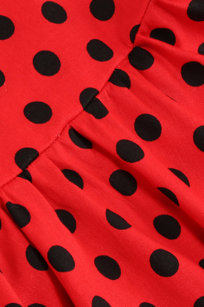 Load image into Gallery viewer, Halter Polka Dot Red Vintage Girls Dress