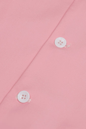 rosa single breasted sjal lapel menns dress vest