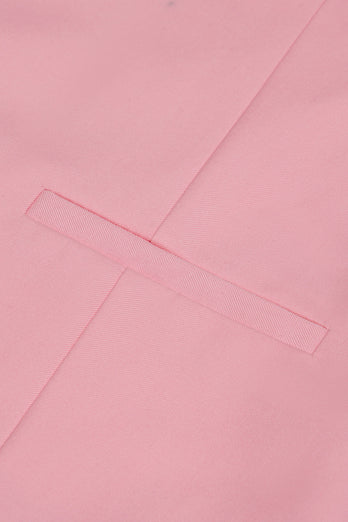 rosa single breasted sjal lapel menns dress vest