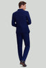 Load image into Gallery viewer, Marinen Menn 3 Stykke Pinstripe Single Breasted Tuxedo