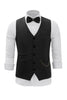 Load image into Gallery viewer, Burgunder Shawl Lapel Single Breasted menn Suit Vest