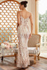 Load image into Gallery viewer, Paljetter Skjede Blush Sparkly Prom Dress