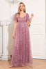 Load image into Gallery viewer, A-Line Dusty Rose Mother Of The Bride Kjole med Appliques