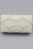 elfenben beaded perler fest clutch