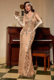 Paljetter Gatsby 1920-tallet Prom Dress