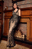 Load image into Gallery viewer, Champagne Paljetter Gatsby 1920-tallet Prom Dress