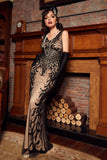 Paljetter Gatsby 1920-tallet Prom Dress