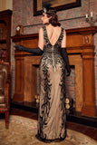 Paljetter Gatsby 1920-tallet Prom Dress