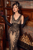 Paljetter Gatsby 1920-tallet Prom Dress