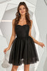 Load image into Gallery viewer, svart kjæreste homecoming kjole