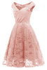 Load image into Gallery viewer, rødme vintage blonder fest kjole