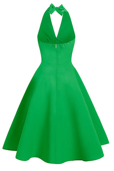 grønn pin opp vintage 1950-tallet kjole