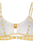 to stykke høy midje badedrakt med bowknot