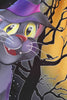 Load image into Gallery viewer, V-Hals Langermet Jack-o-lantern Print Halloween Retro Kjole
