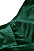 Load image into Gallery viewer, En linje av skulderen Mørkegrønn fløyelskjole