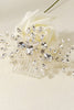 Load image into Gallery viewer, Håndlaget Crystal Flower Bridal hodeplagg