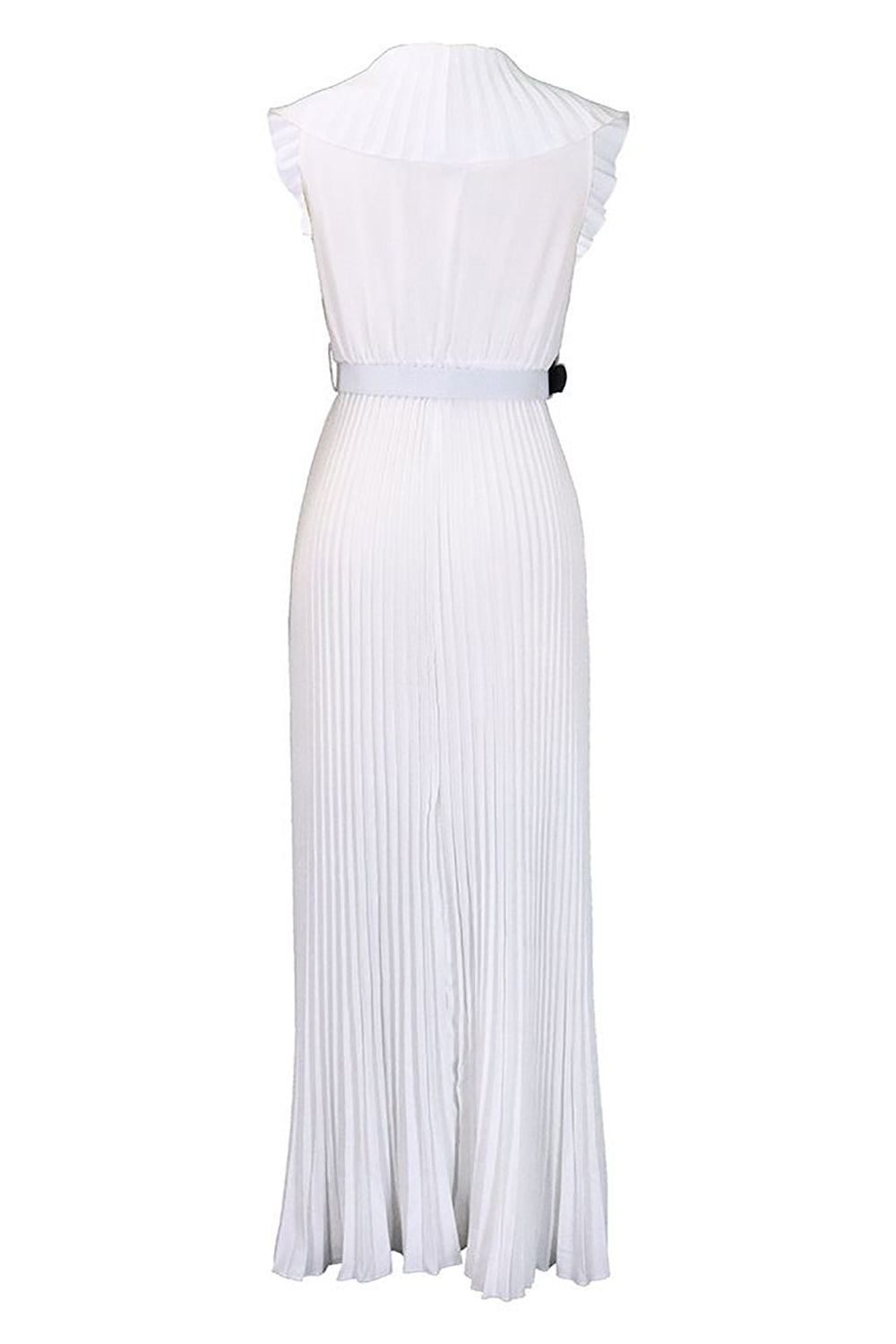 Plus Size Lilla plissert Long Wedding Guest Dress