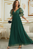 Burgund Chiffon brudepike kjole med blonder
