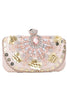 Load image into Gallery viewer, Sparkly Sequins Blush Evening Party Handbag med perler