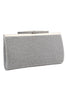 Load image into Gallery viewer, Sølv Rhinestone Evening Clutch Bag