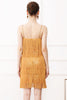 Load image into Gallery viewer, Svarte dusk Spaghetti stropper 1920-tallet kjole