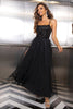 Load image into Gallery viewer, Lys rosa Spaghetti stropper Sequined Tylle Prom Dress