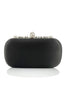 Load image into Gallery viewer, Rhinestone glitrende svart festclutchveske
