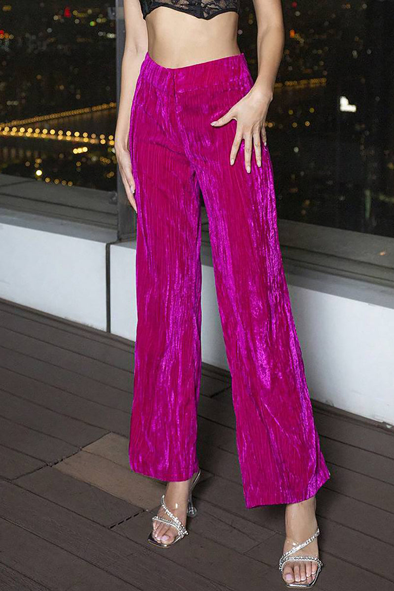 Load image into Gallery viewer, Fuchsia Kvinner Suit Pant